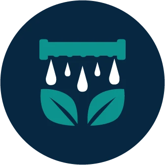 Continuous spray moisture